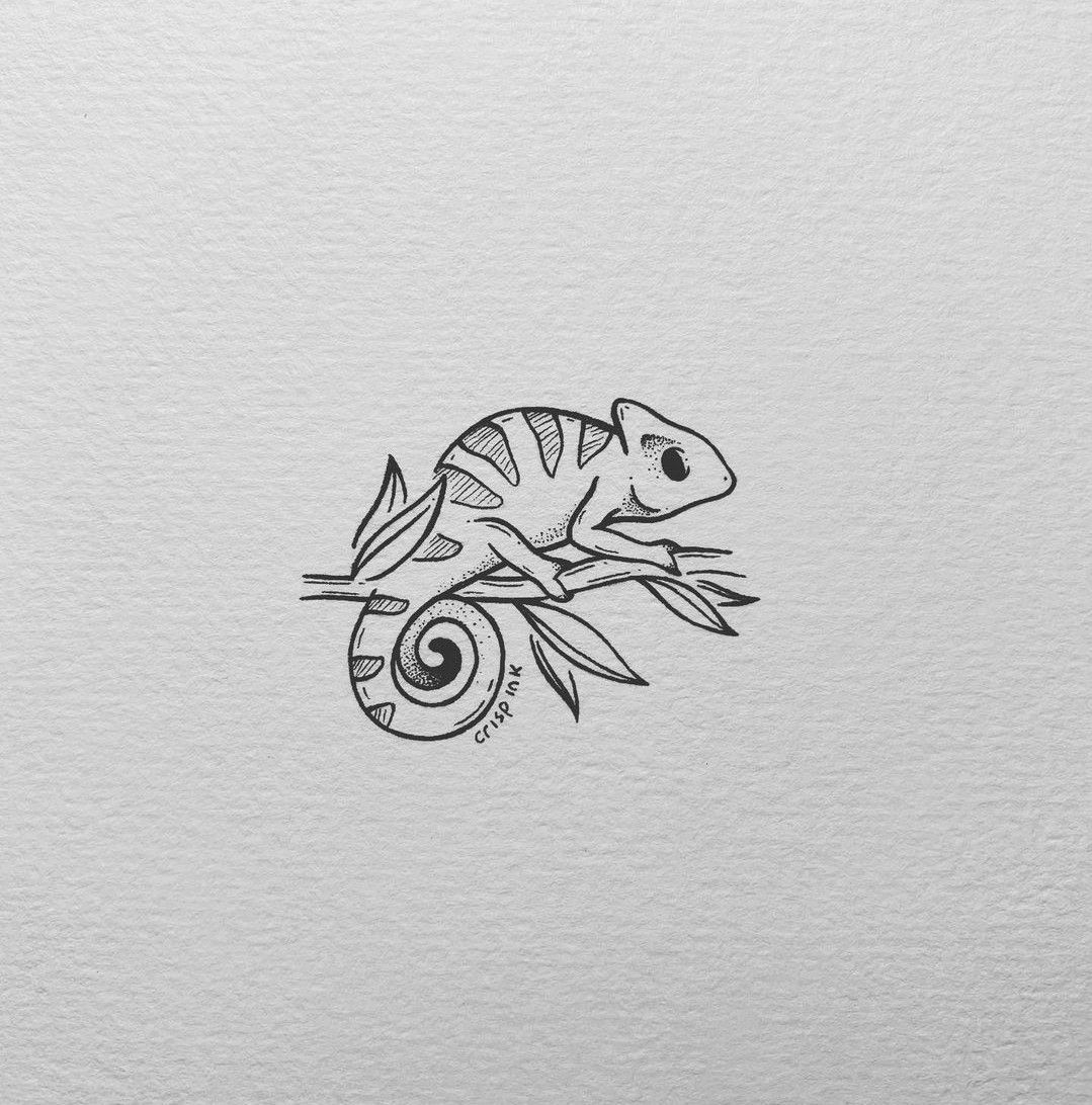 Chameleon Tattoo Ideas 0032