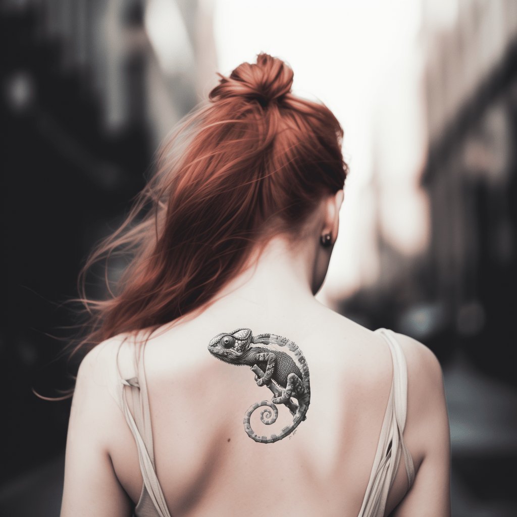 Chameleon Tattoo Ideas 0043