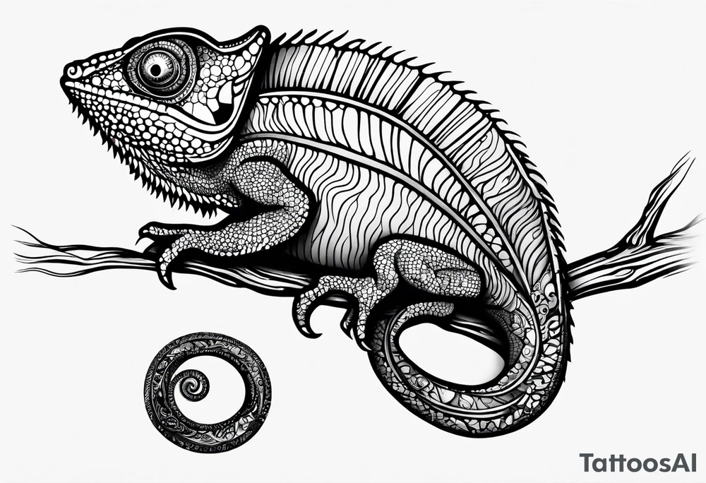 Chameleon Tattoo Ideas 0050