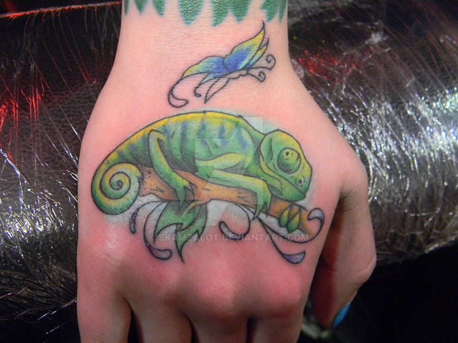 Chameleon Tattoo Ideas 0058