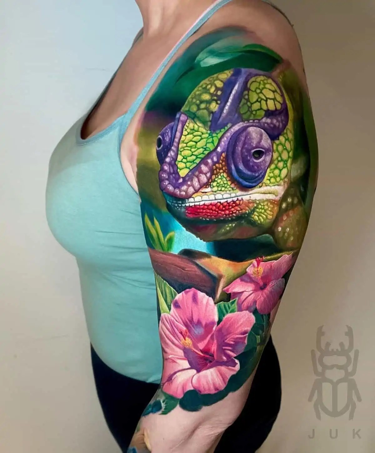 Chameleon Tattoo Ideas 0077