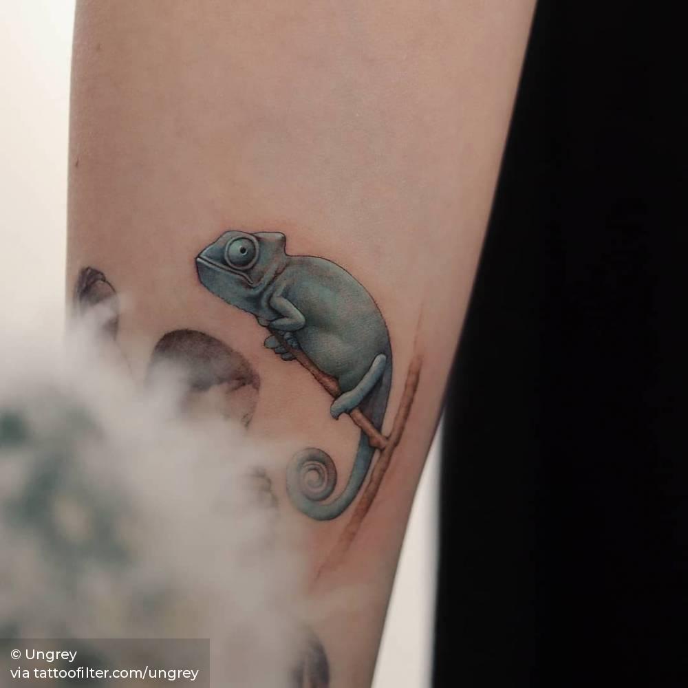 Chameleon Tattoo Ideas 0081