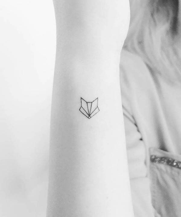 charming small fox tattoo styles