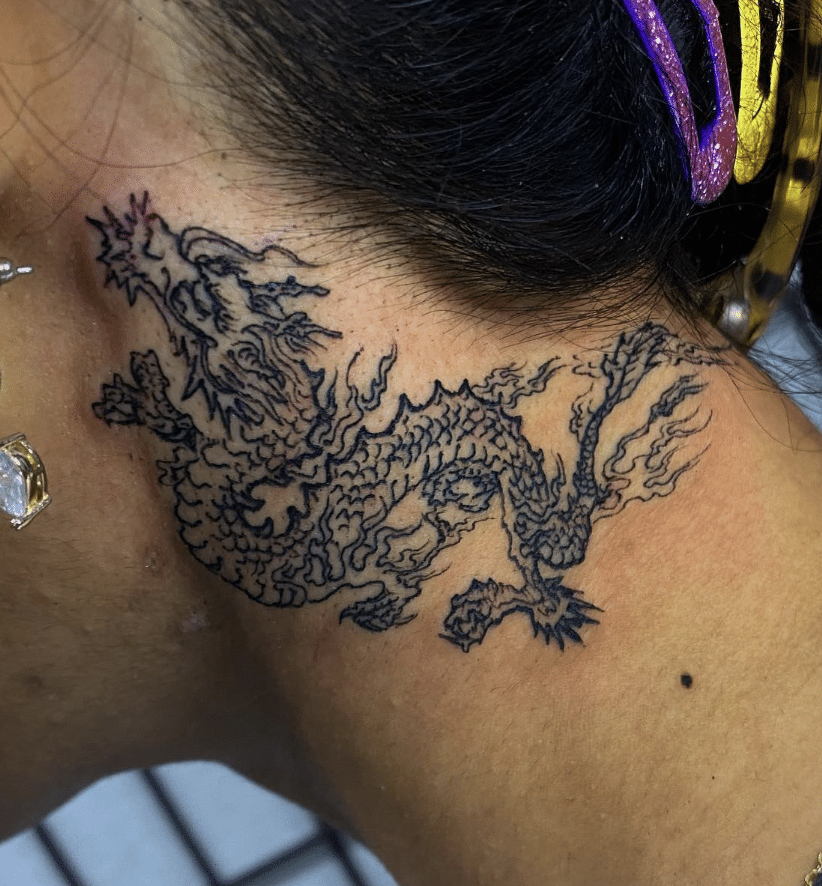 Chinese dragon tattoo ideas 0020