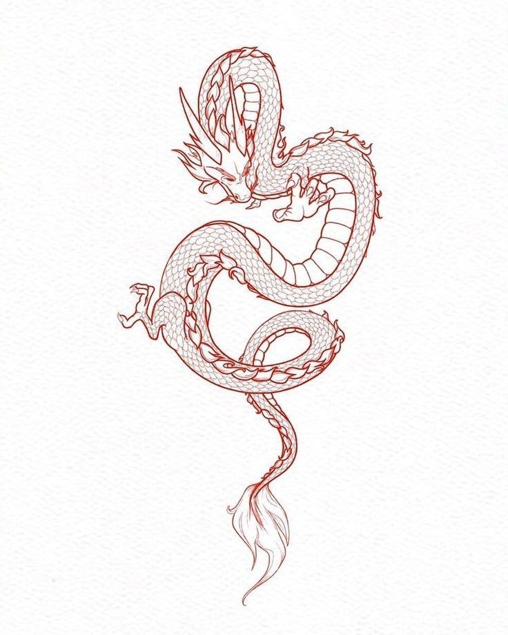 Chinese dragon tattoo ideas 0031