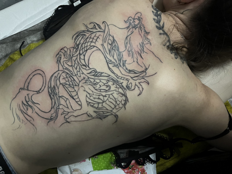 Chinese dragon tattoo ideas 0043