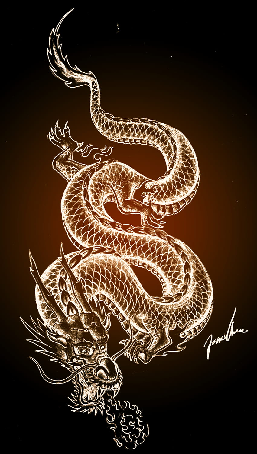 Chinese dragon tattoo ideas 0060