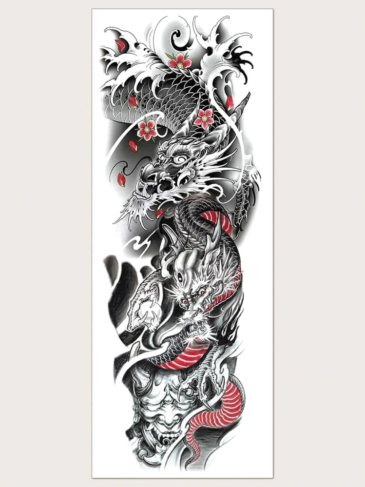 Chinese dragon tattoo ideas 0063