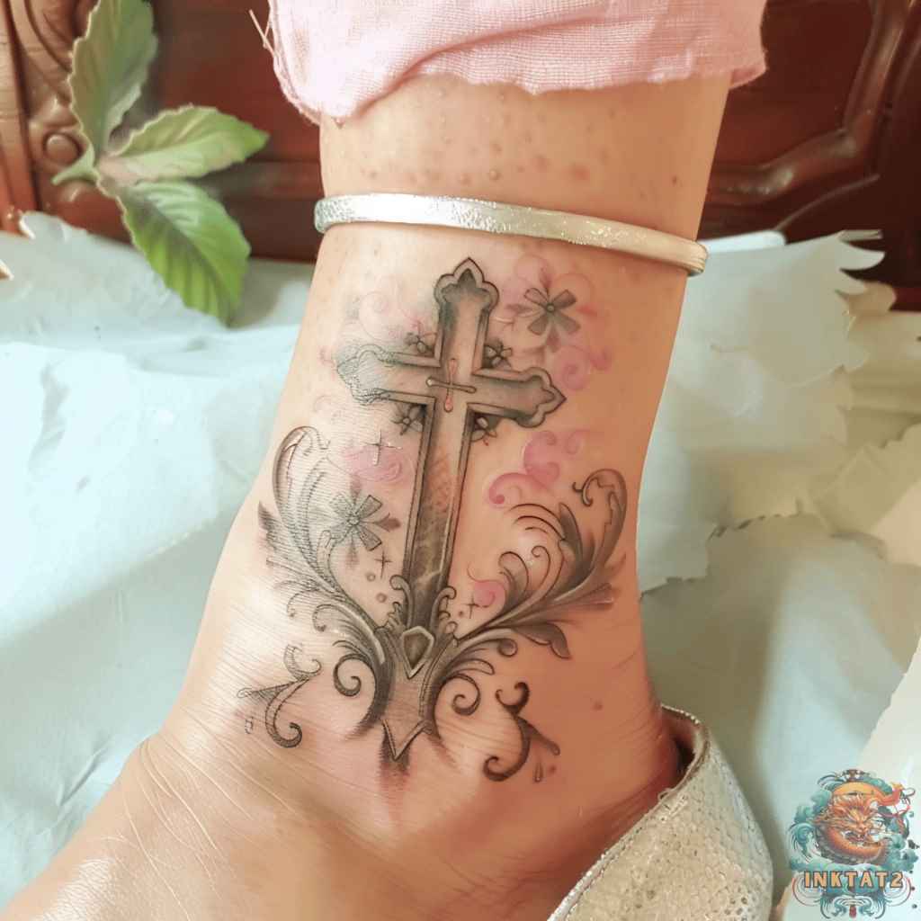 Christian Tattoo Ideas for Women 0065