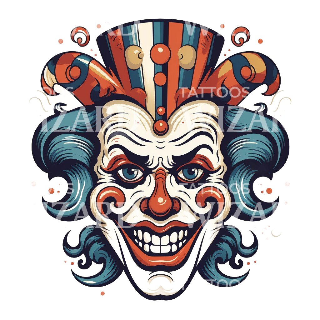 clown tattoo ideas 0013