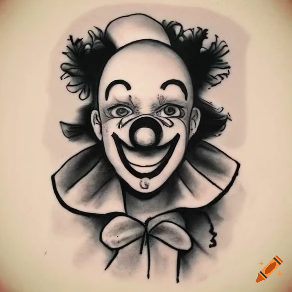 clown tattoo ideas 0019