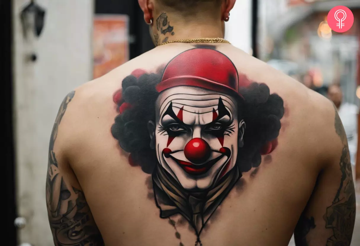 clown tattoo ideas 0034