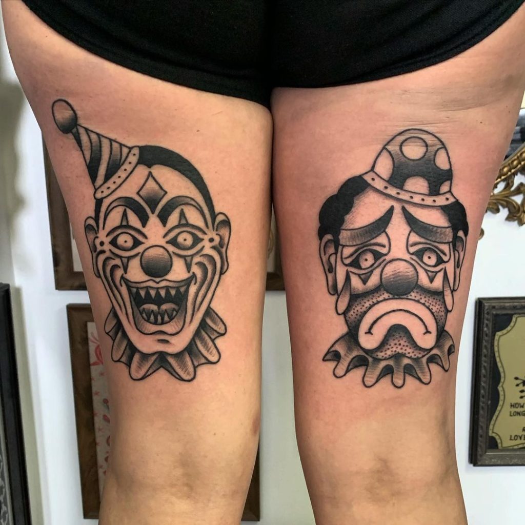 clown tattoo ideas 0036