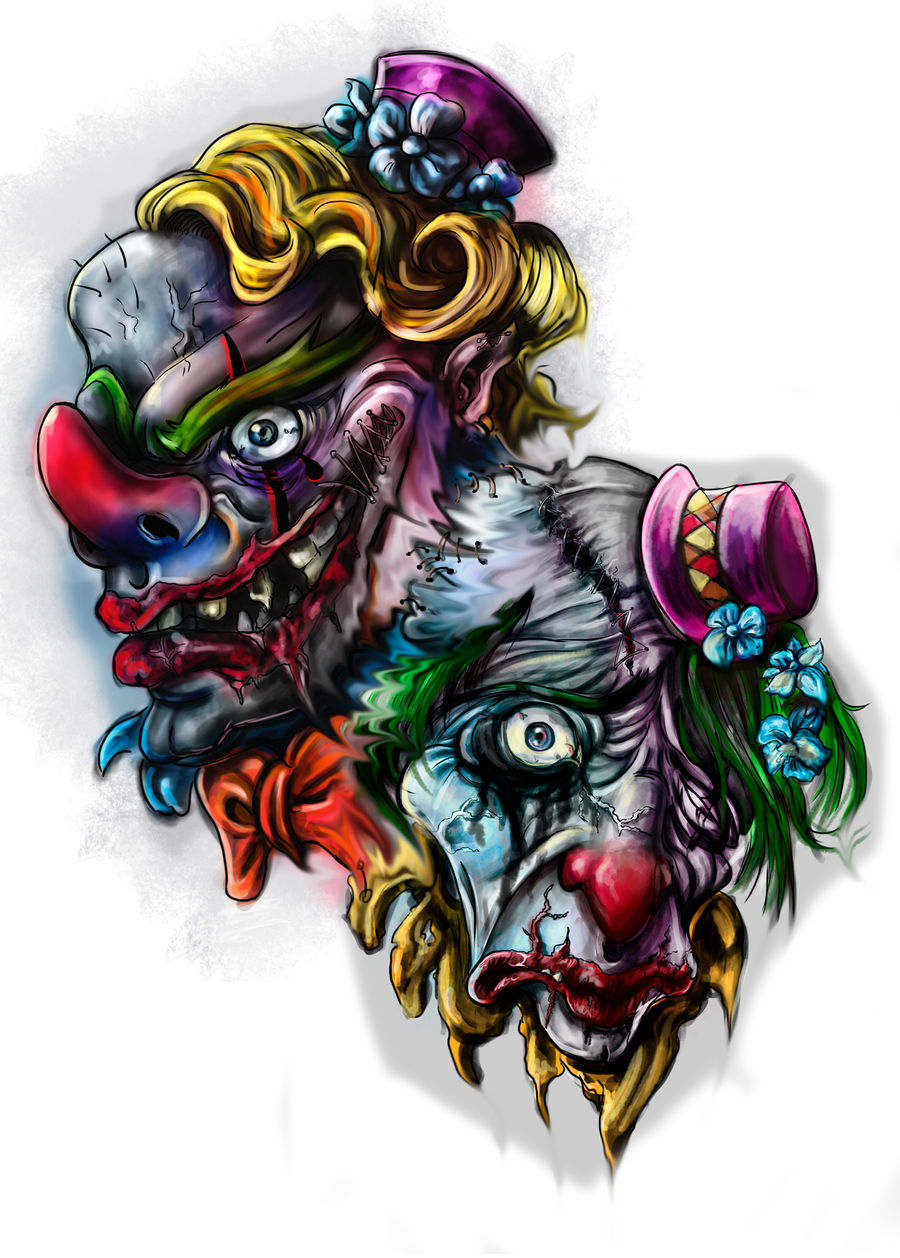 clown tattoo ideas 0040