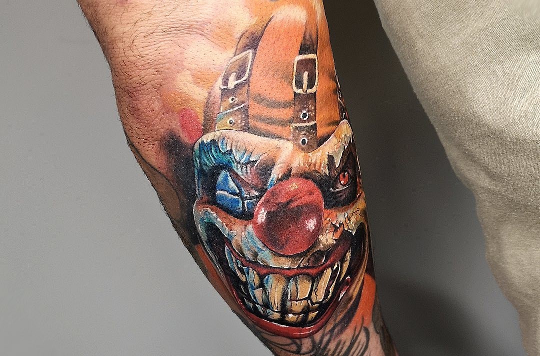 clown tattoo ideas 0042