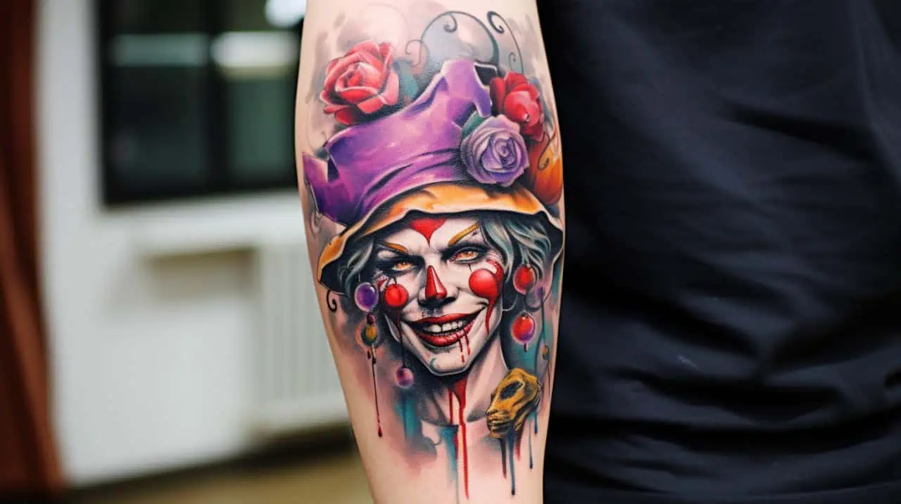 clown tattoo ideas 0046