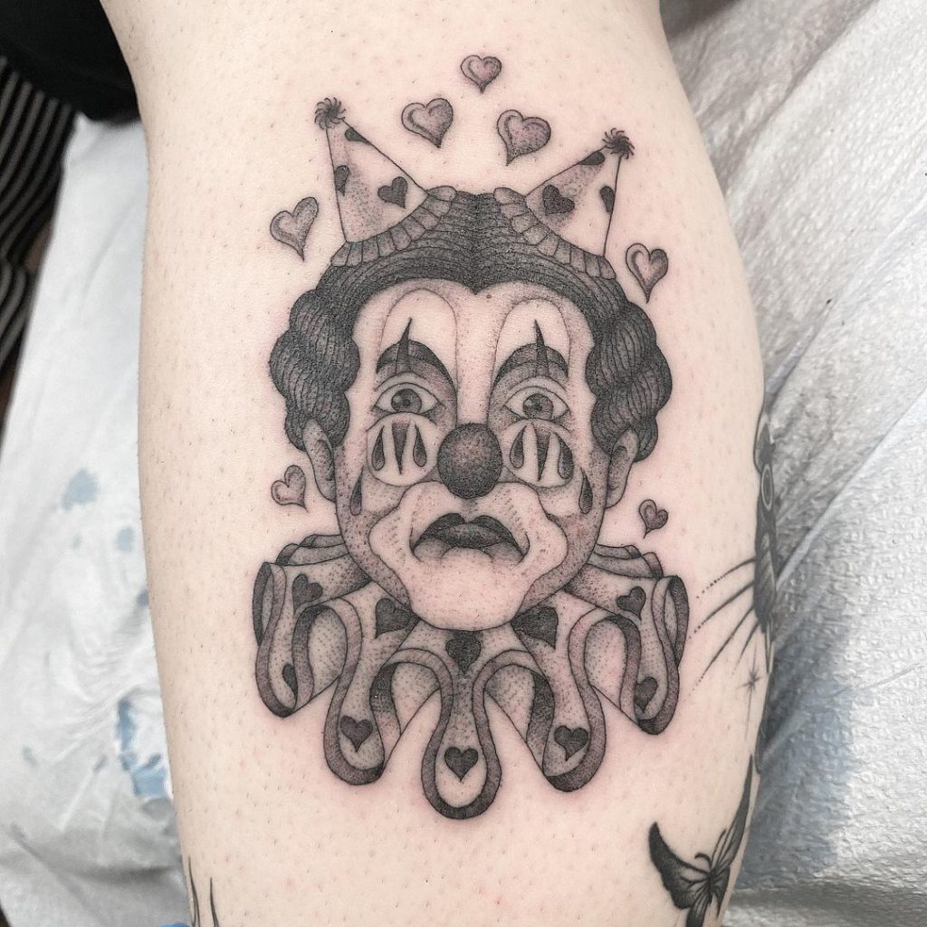 clown tattoo ideas 0056