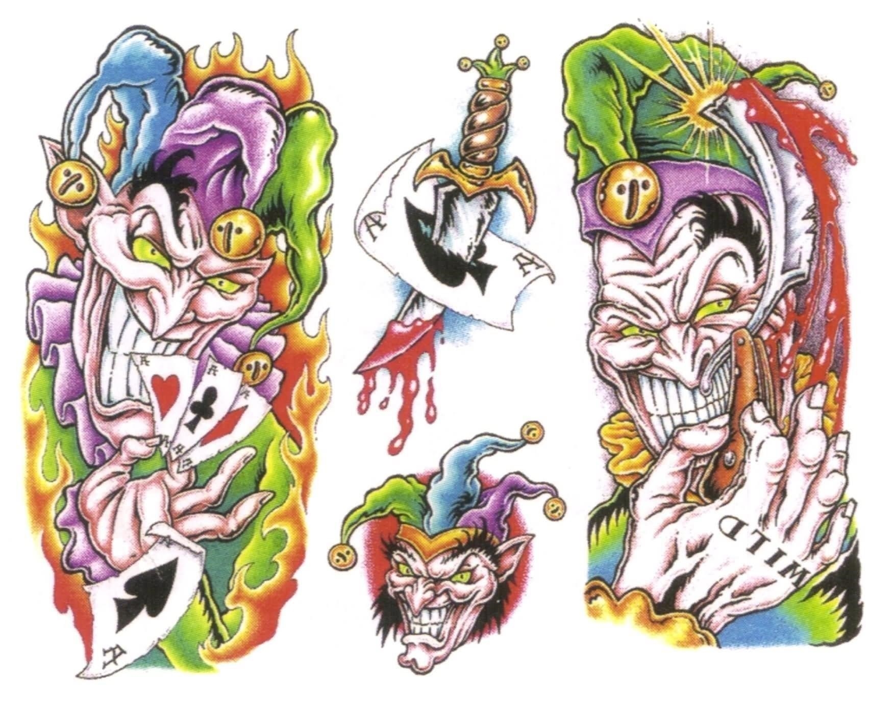 clown tattoo ideas 0060