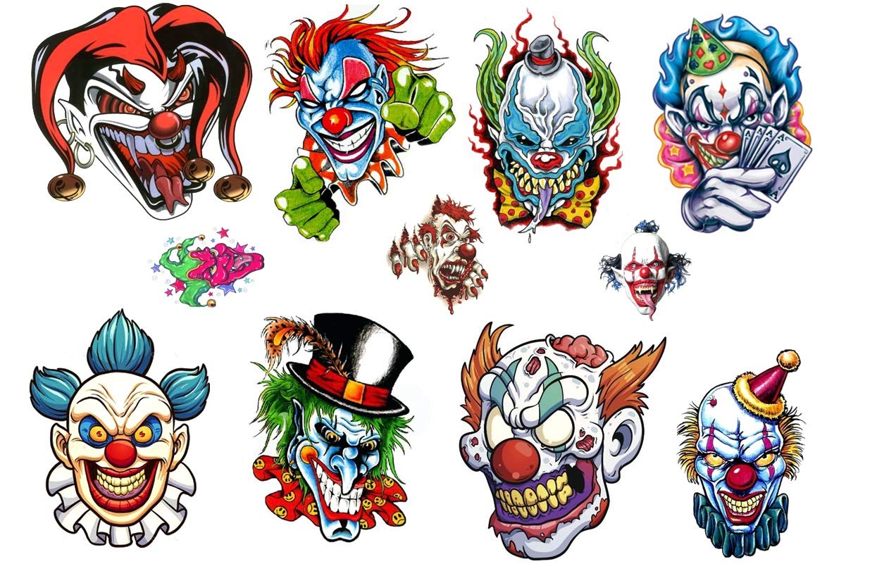 clown tattoo ideas 0066