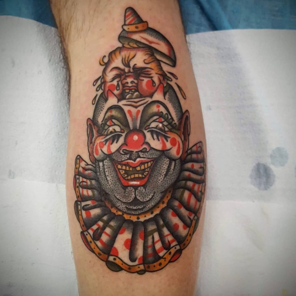 clown tattoo ideas 0070