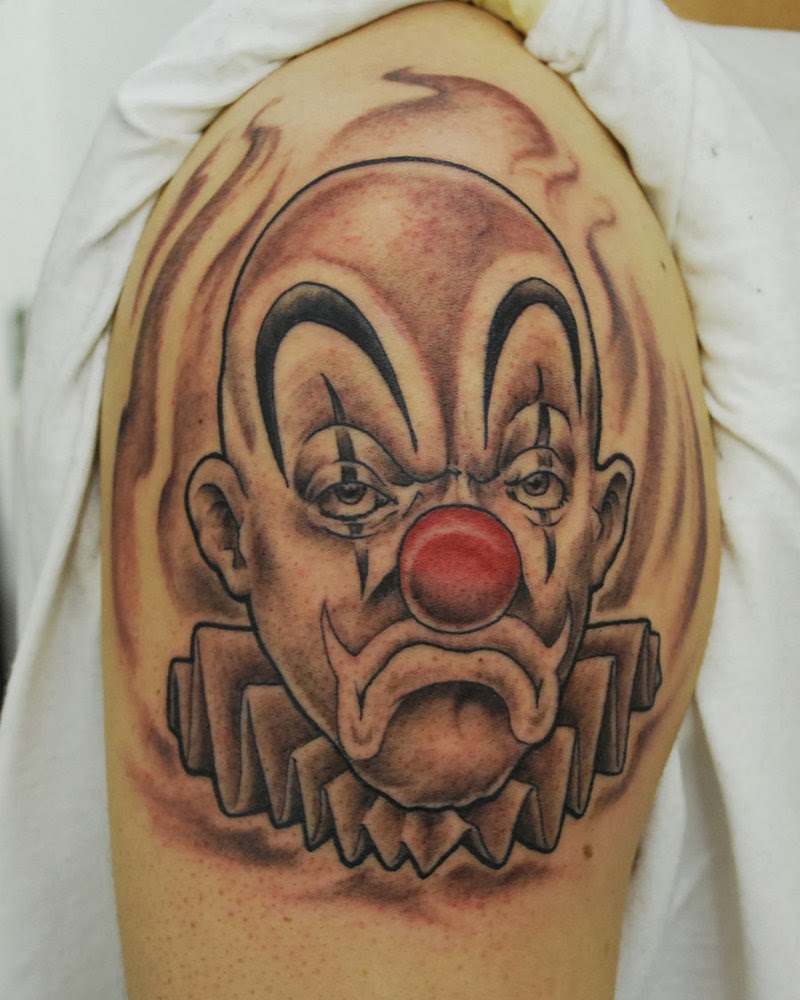 clown tattoo ideas 0075