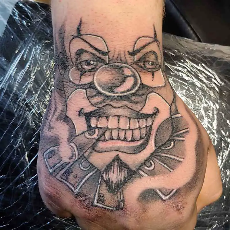 clown tattoo ideas 0095