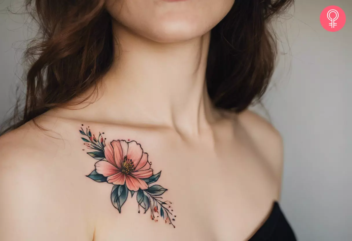 collarbone tattoo ideas 0089