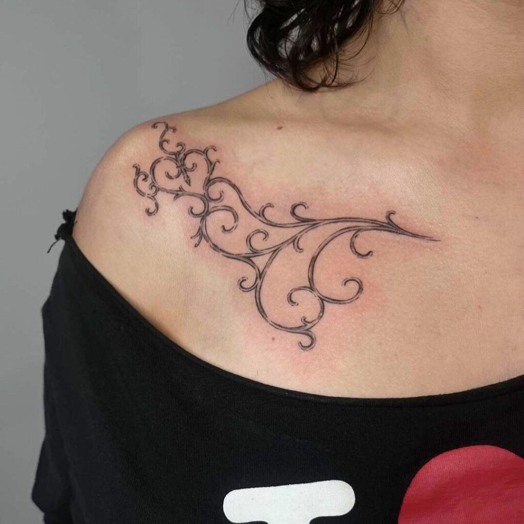 collarbone tattoo ideas 0097