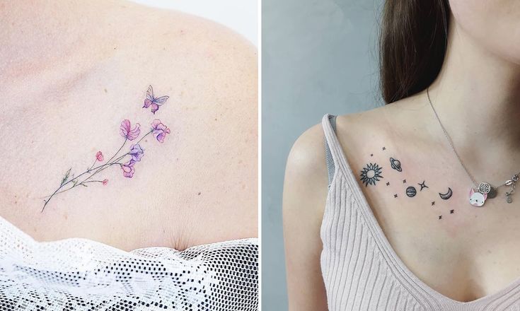 collarbone tattoo ideas 0098