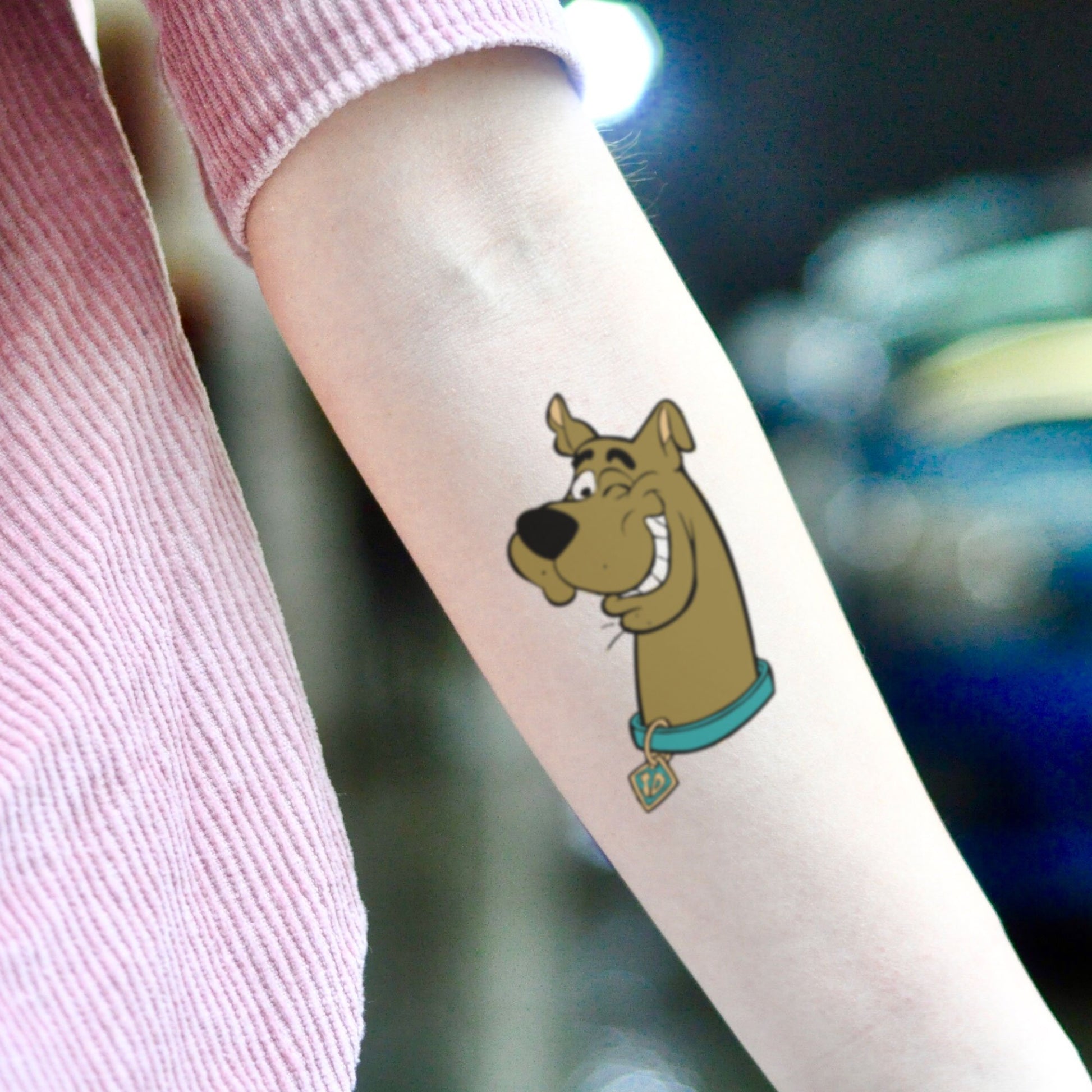 colorful Scooby Doo tattoo styles