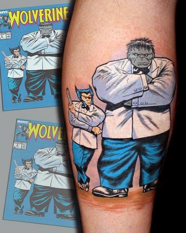 comic book tattoo ideas 0049