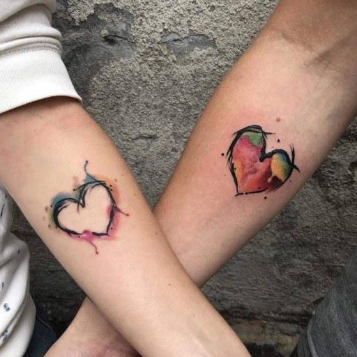 couples matching tattoo ideas 0019