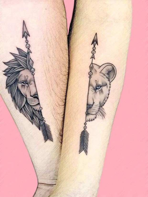 couples matching tattoo ideas 0026