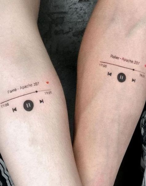 couples matching tattoo ideas 0034