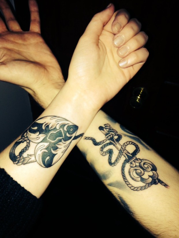 couples matching tattoo ideas 0054