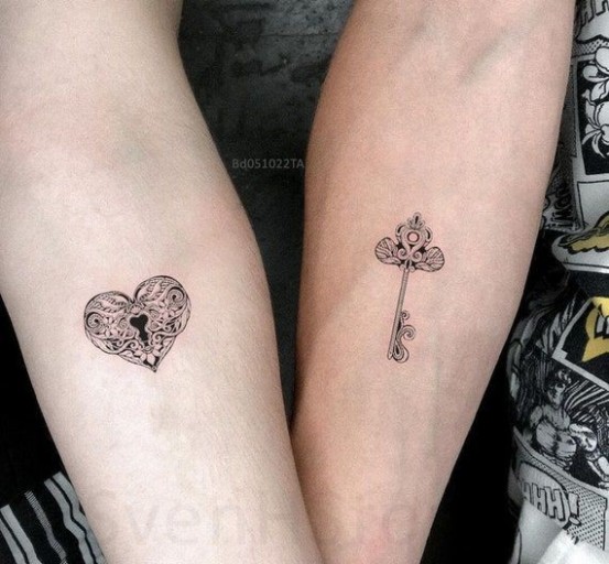 couples matching tattoo ideas 0063