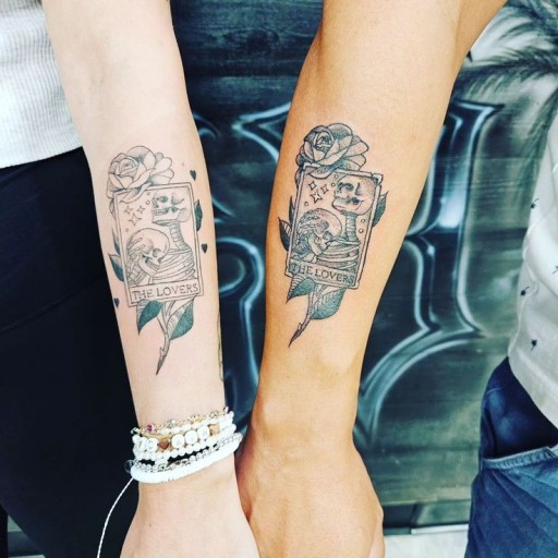 couples matching tattoo ideas 0097