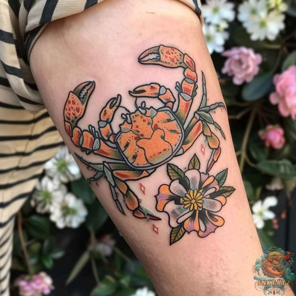 crab tattoo ideas 0012