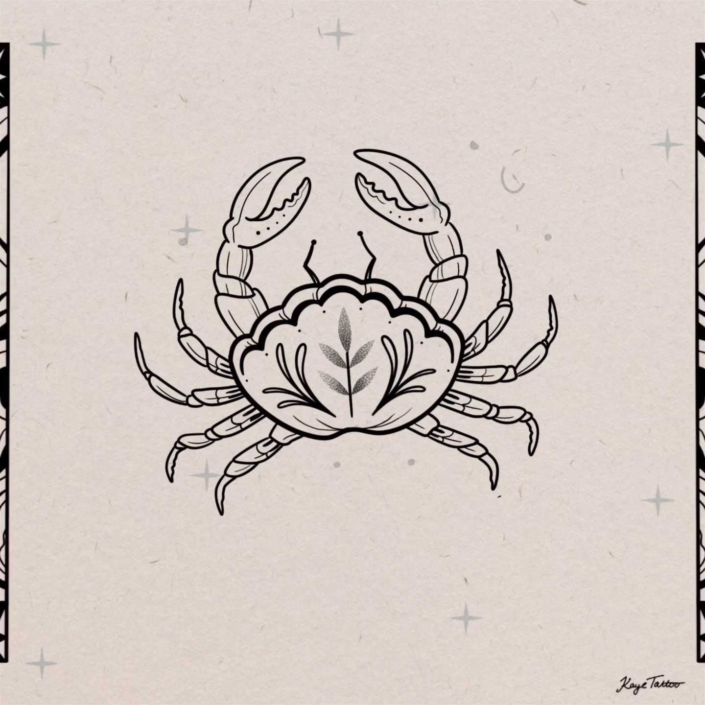 crab tattoo ideas 0023