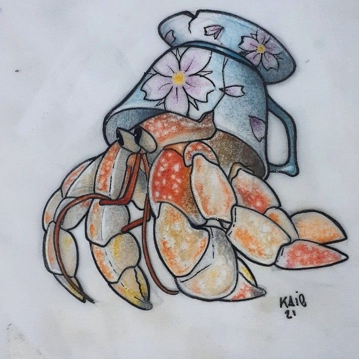 crab tattoo ideas 0049