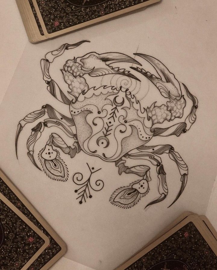 crab tattoo ideas 0061