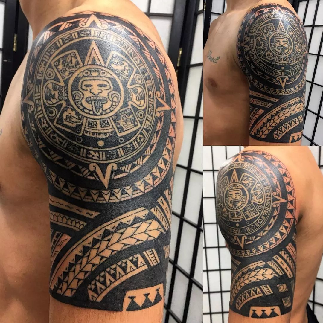 creative Aztec tattoo placements