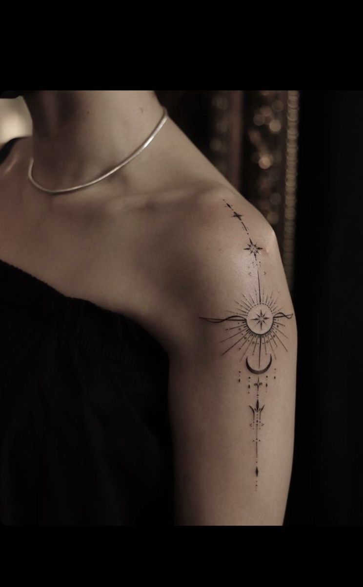 creative celestial tattoo ideas