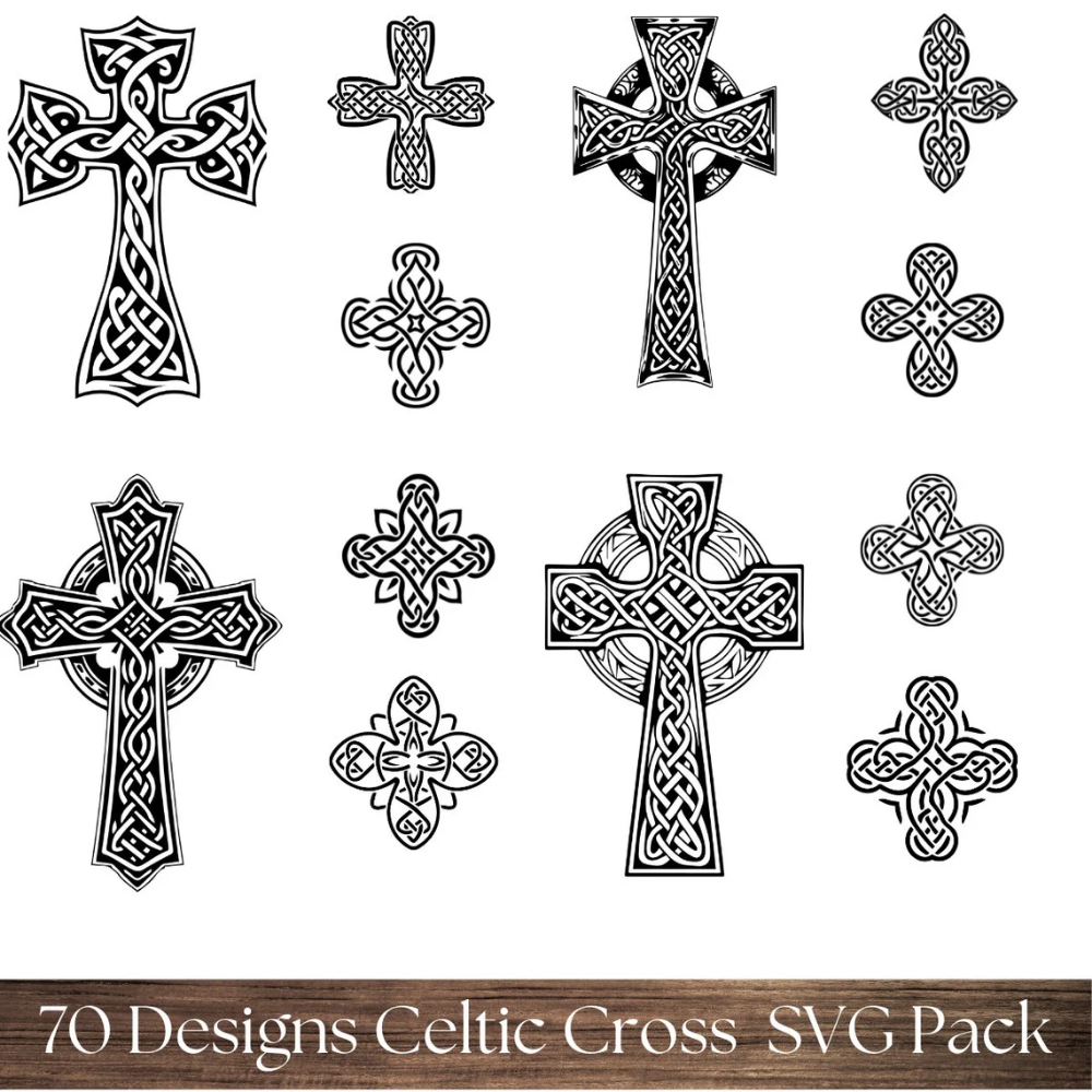 creative celtic cross tattoo ideas