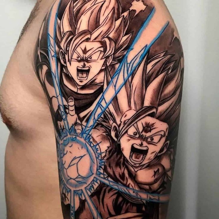 creative dbz tattoo ideas