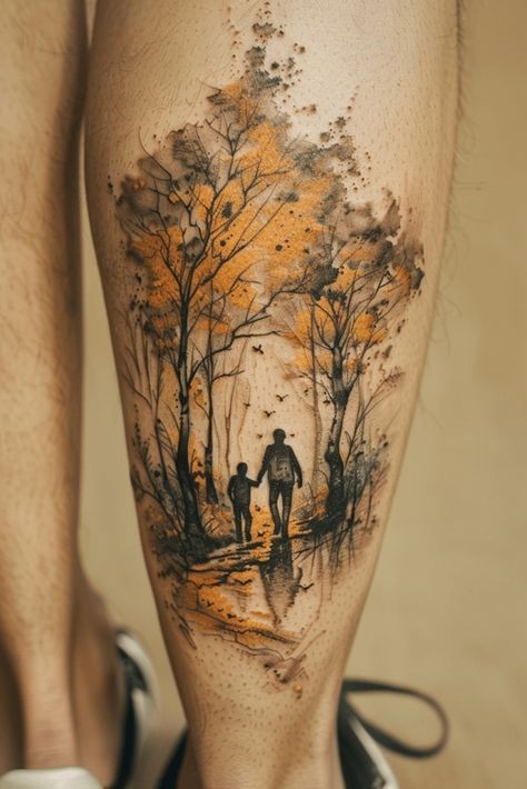 creative father son tattoo concepts