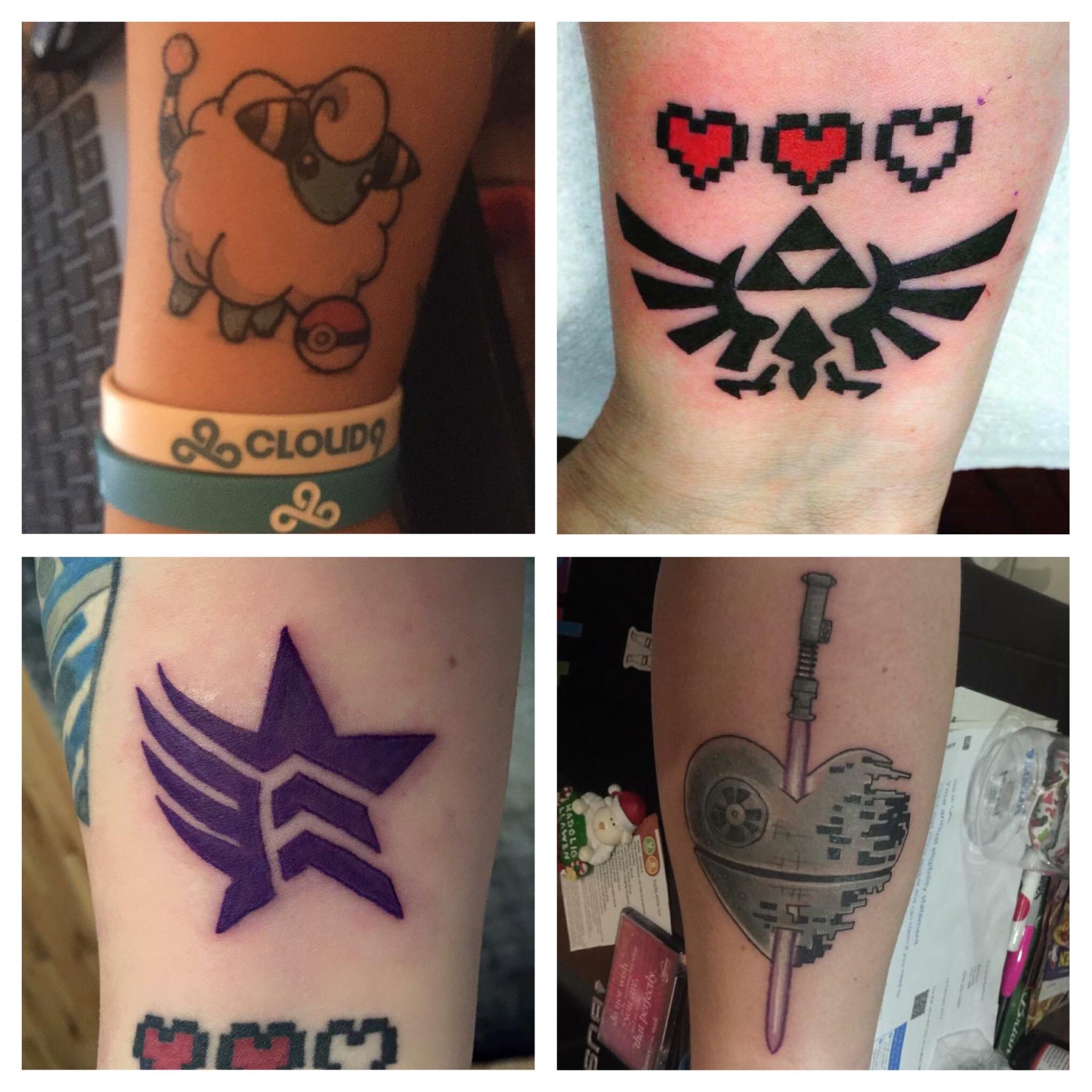 creative gaming tattoo ideas