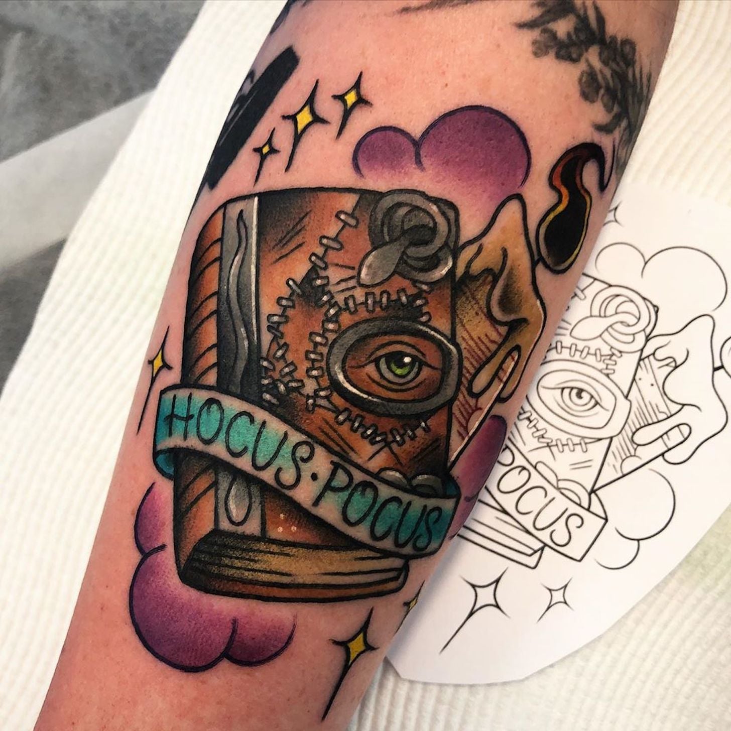 creative Hocus Pocus tattoo designs