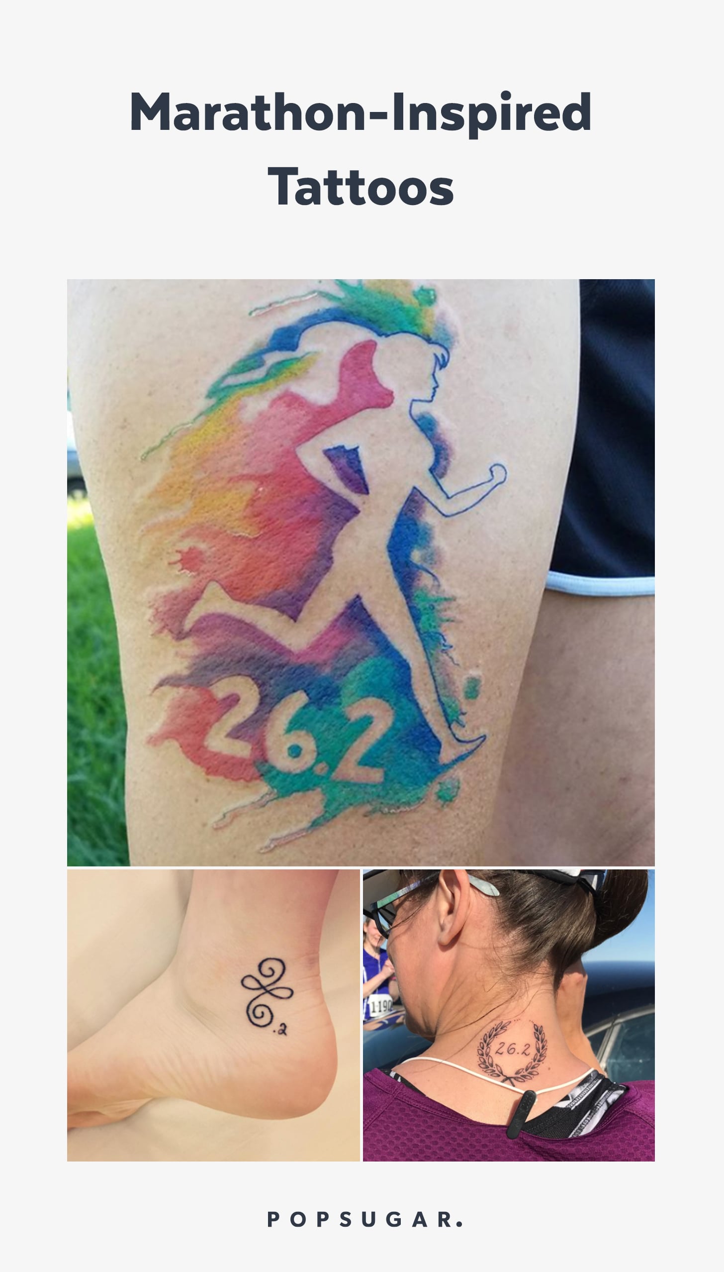 creative marathon tattoo ideas