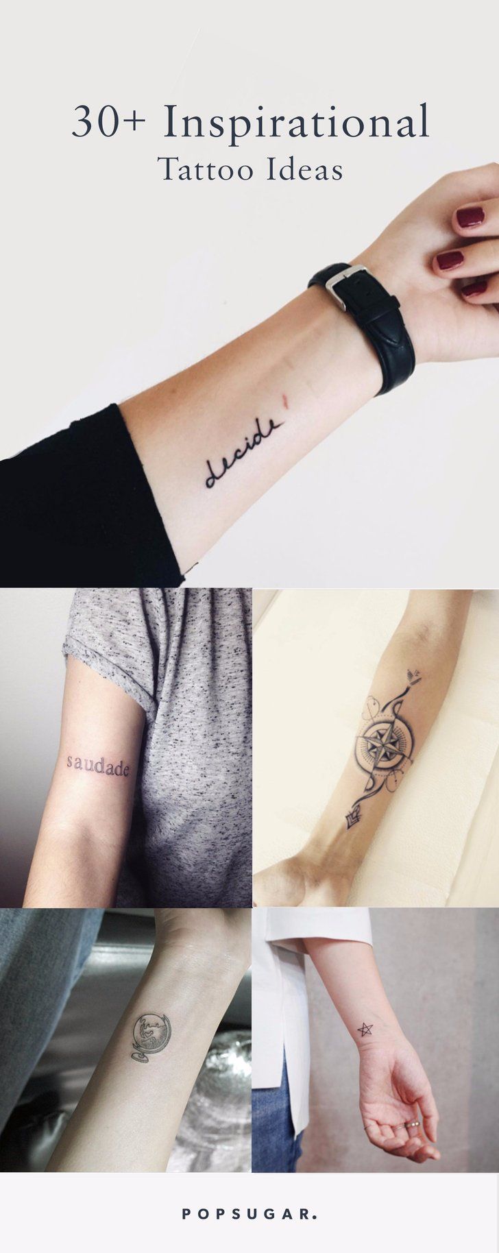 creative motivational tattoo ideas for self-expression